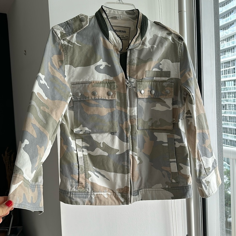 Zadig et Voltaire - fun camo jacket